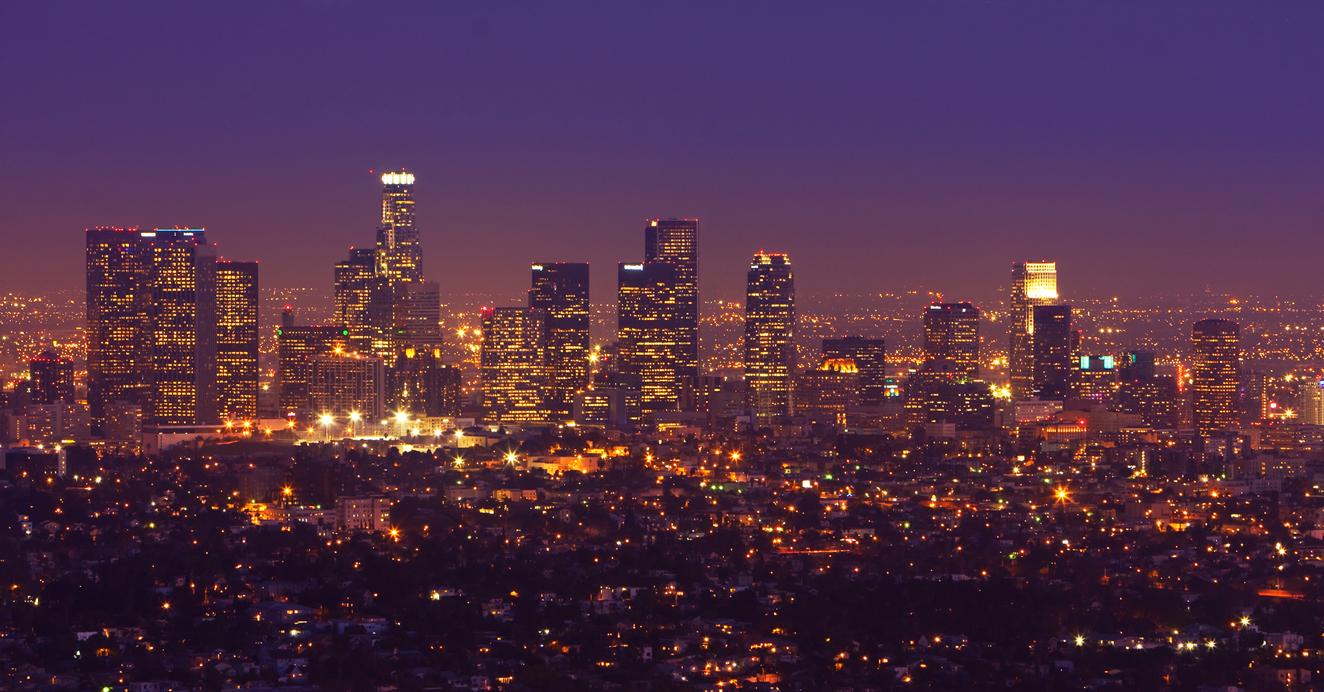 Los Angeles, Urban City at Sunset | Fortress Data Centers